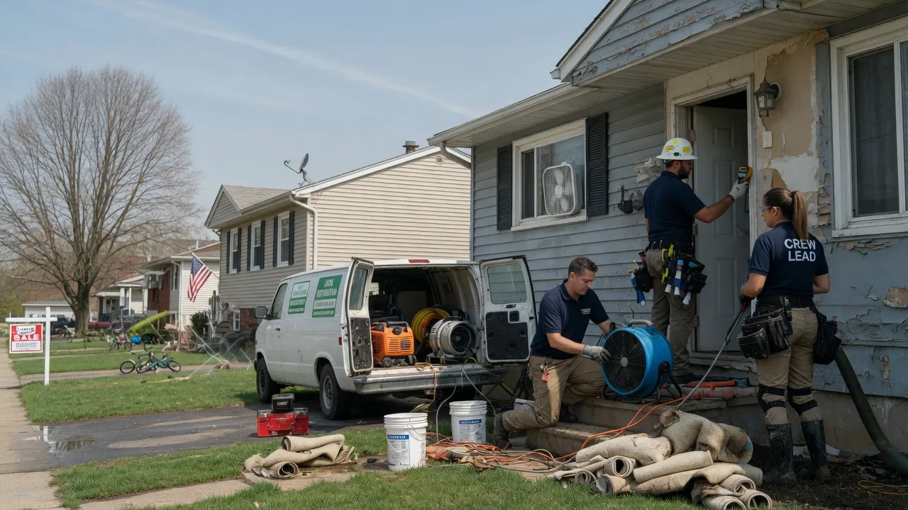 Flood Cleanup in West Davenport, NY near me