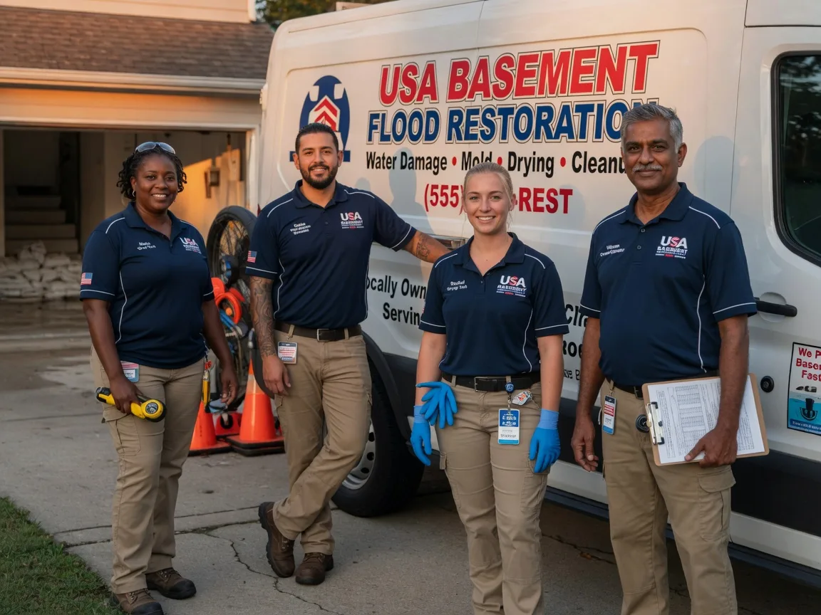 Basement Flood Cleanup company in West Davenport, NY